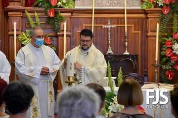 Telde rinde honores a la Virgen de Las Nieves con una solemne misa en Lomo Magullo/Francisco Javier Santana-TA.